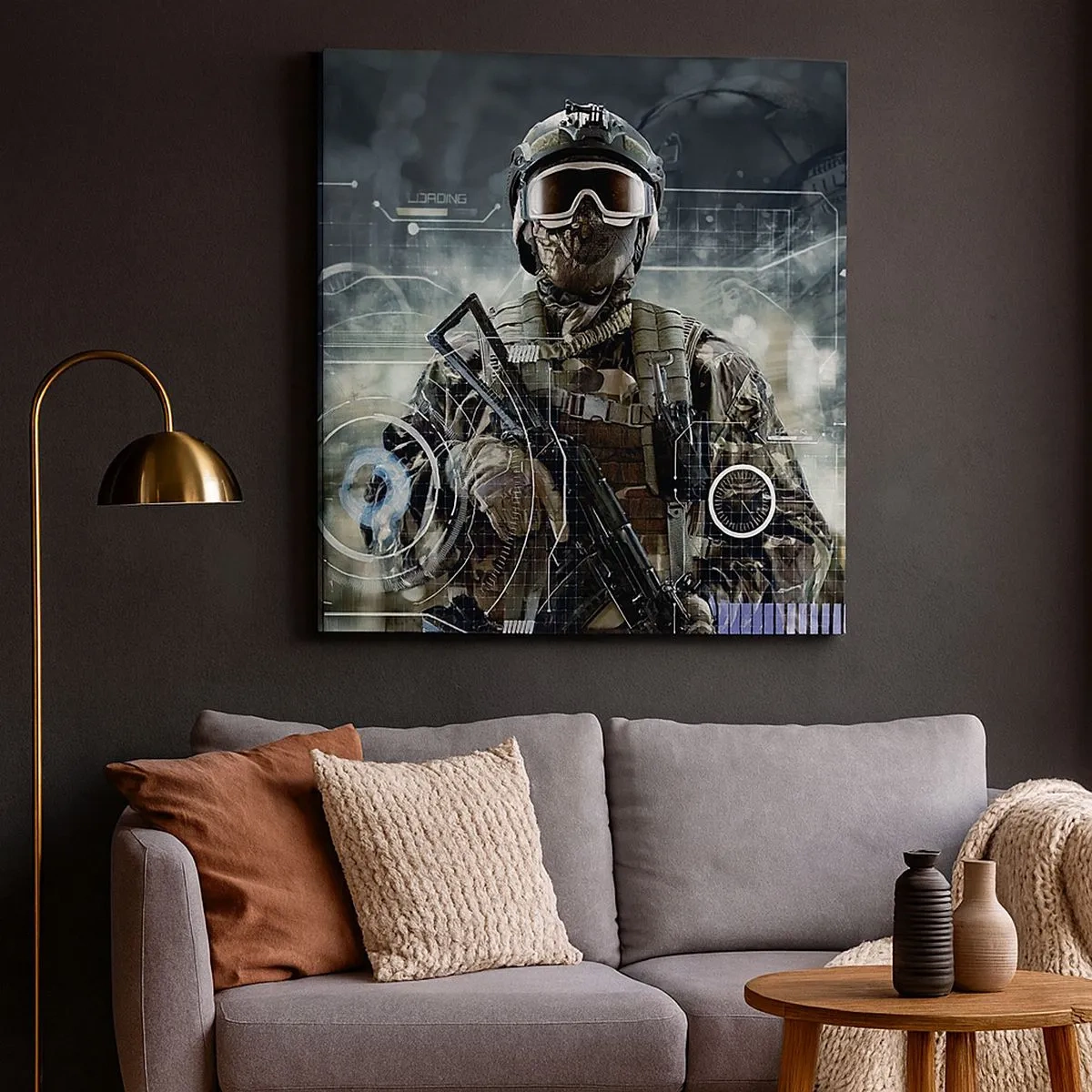 Obraz na plátně - Ještě větší síla - 30x30 cm