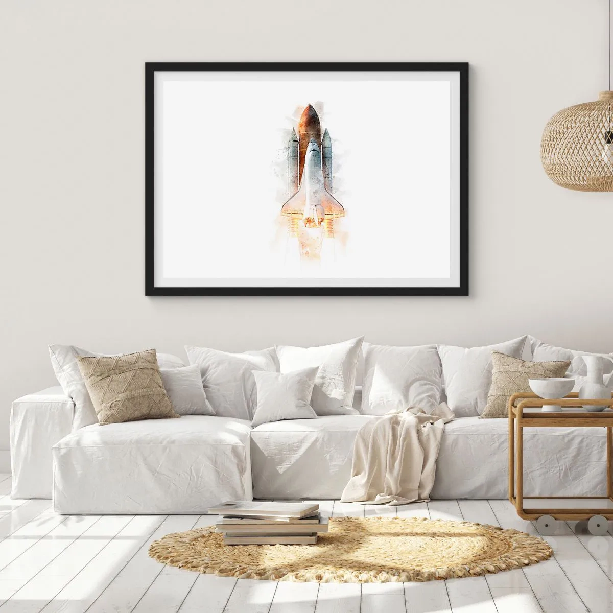 Plakát v černém rámu - Průzkumníci do toho - 70x50 cm