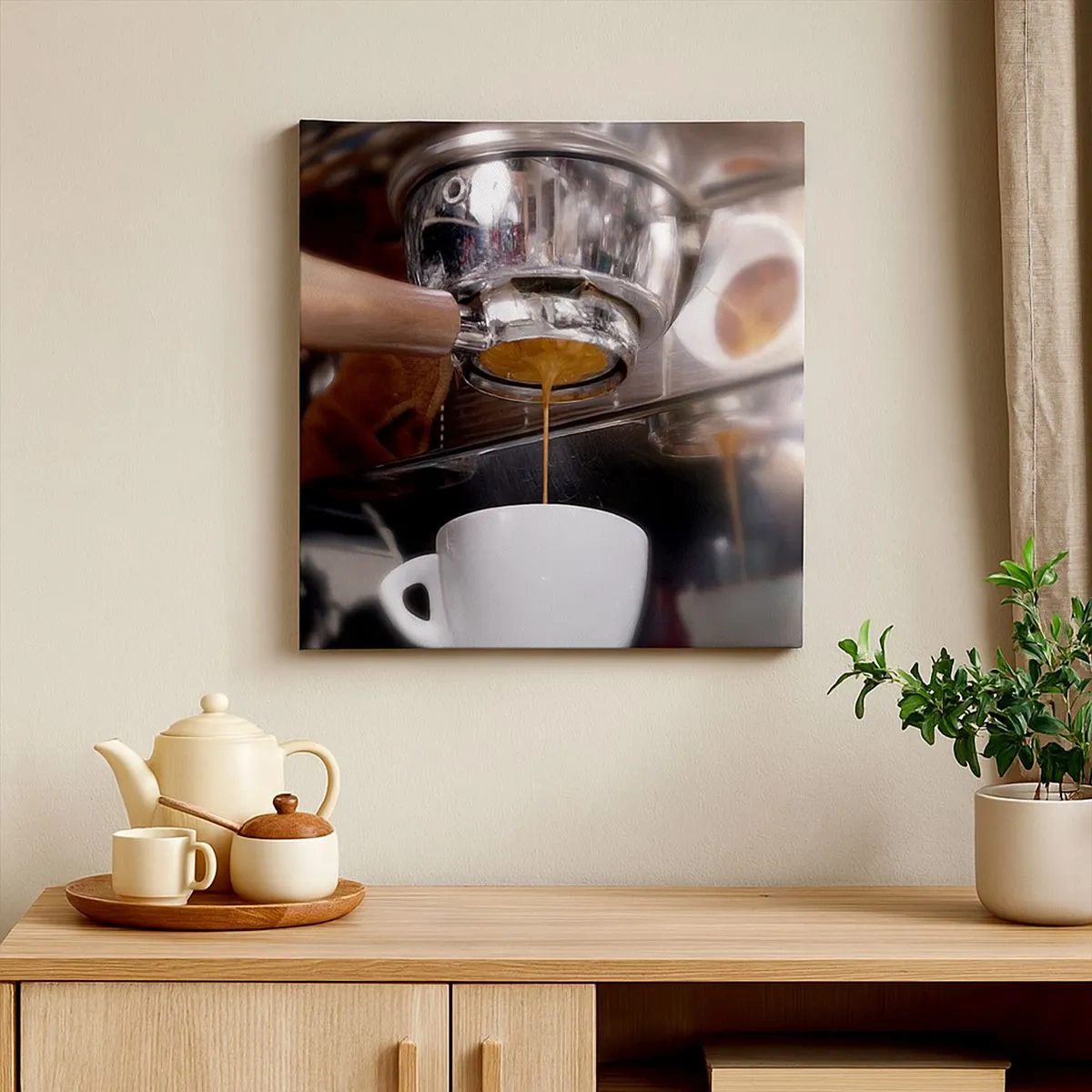 Obraz na plátně - Dobrá chvíle dne - 30x30 cm