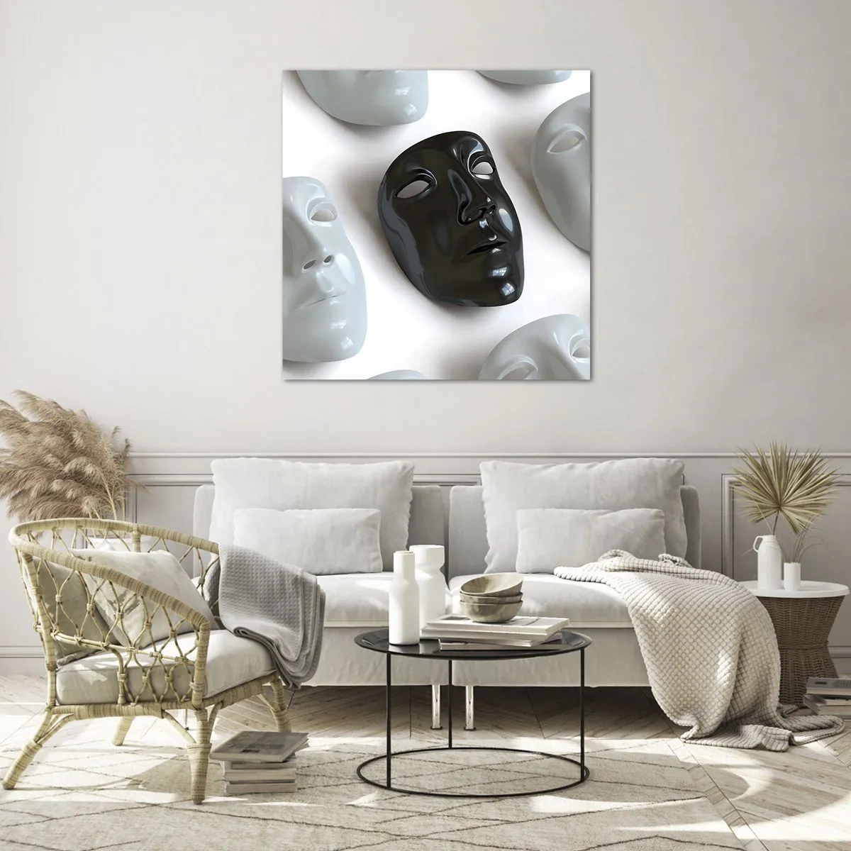 Obraz na skle - Jak se odlišit? - 30x30 cm